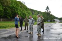 pecialisti  Nrodnej gardy ttu Indiana (USA)  navtvili kolegov